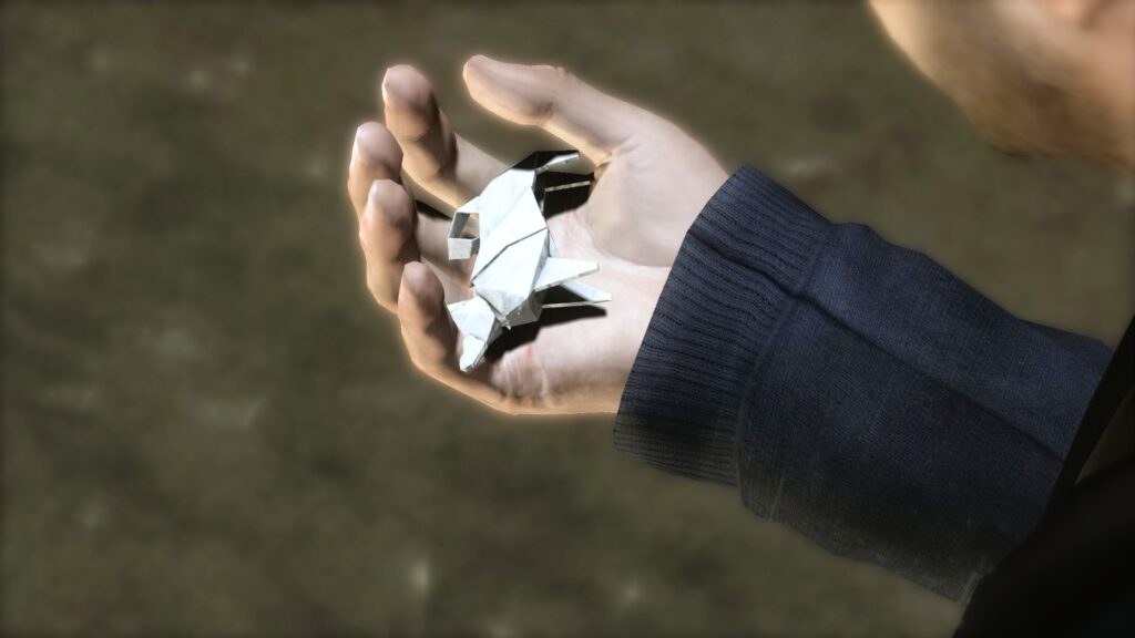Haevy Rain Origami Hund