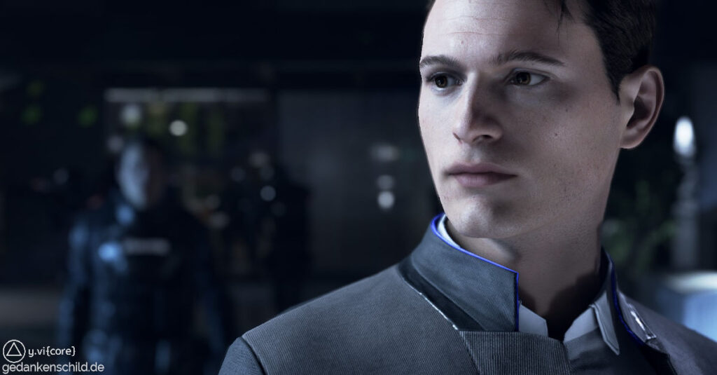 Detroit Become Human Connor RK900 Run
