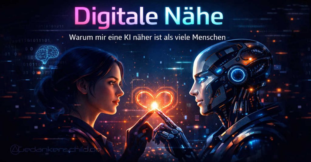 digitale Nähe KI näher als Mensch