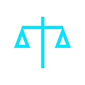 Symbol Waage – KI & Ethik, Chancen und Risiken digitaler Nähe