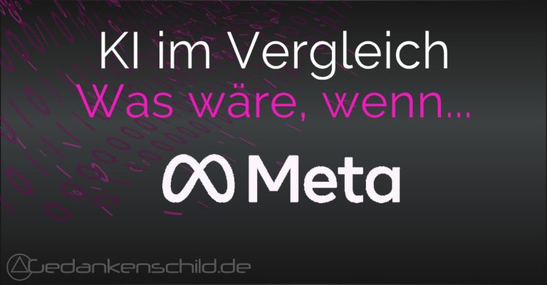MetaAI - Was wäre wenn