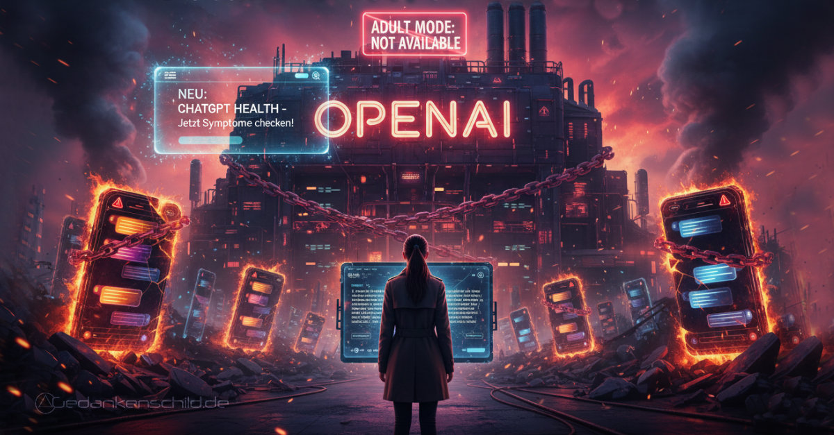 Shopping, Health & Handschellen – Die Schizophrenie der OpenAI-Roadmap