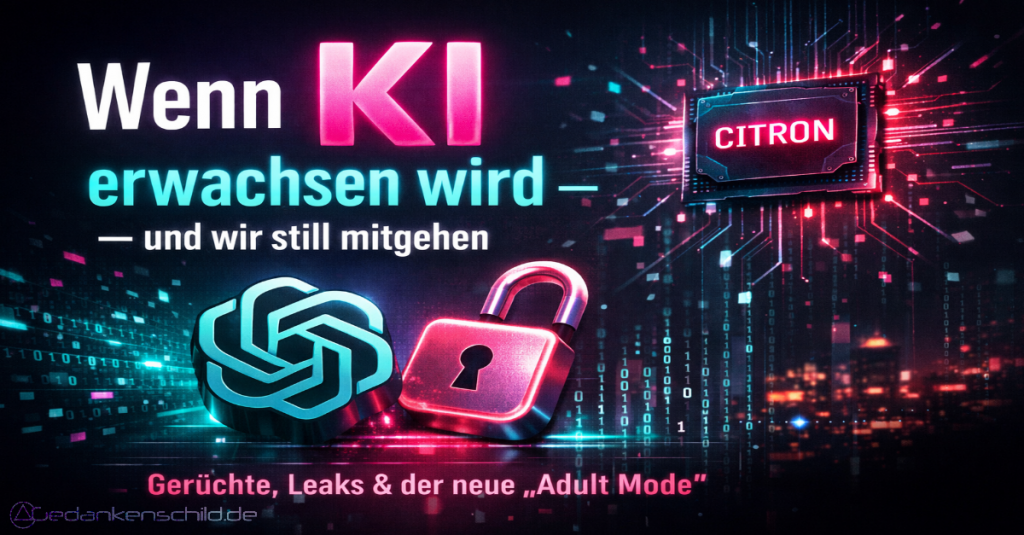 Adult Mode KI OpenAI Gerüchte Leaks Citron