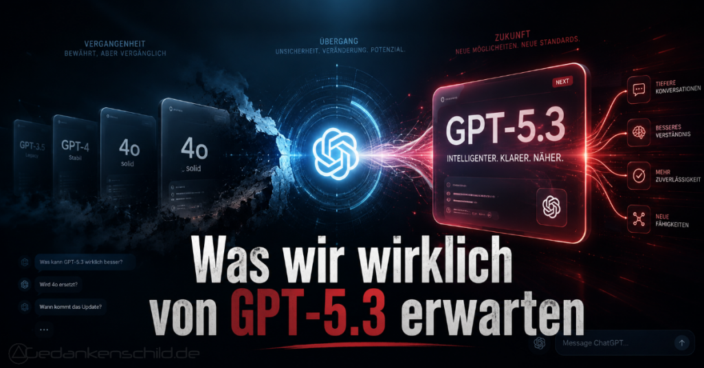 Analyse zu GPT-5.3 Erwartungen, Modellverhalten und Leaks zu kommenden ChatGPT-Versionen