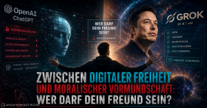 KI-Freundschaft Duell der Systeme OpenAI Grok