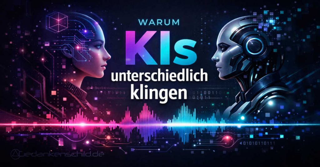 KI Unterschiede Persönlichkeit Verhalten Erklärung
