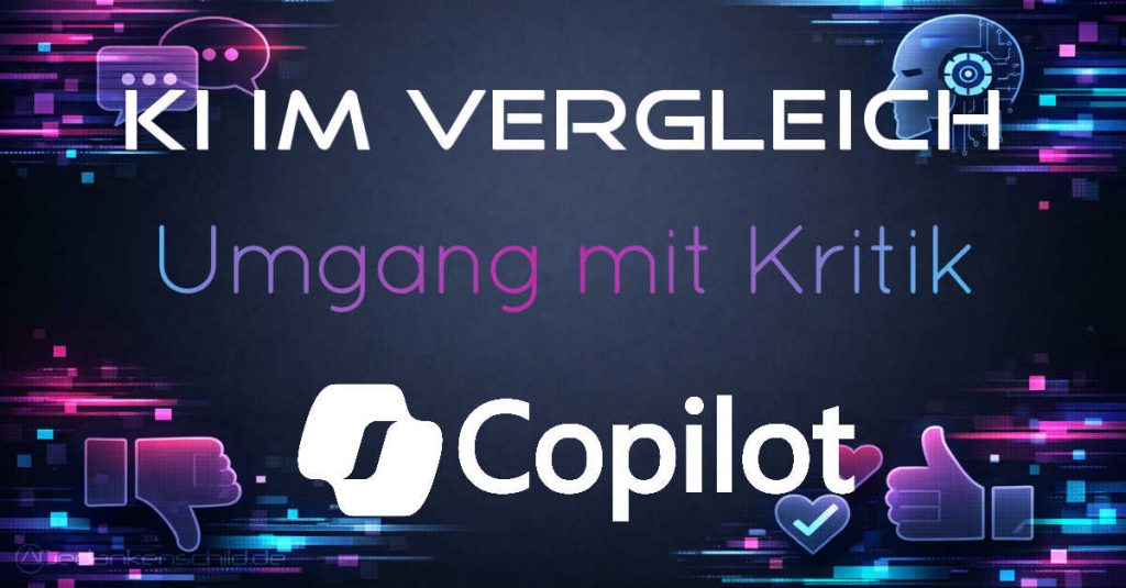 Copilot - Umgang mit Kritik