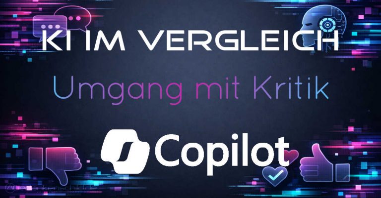 Copilot - Umgang mit Kritik