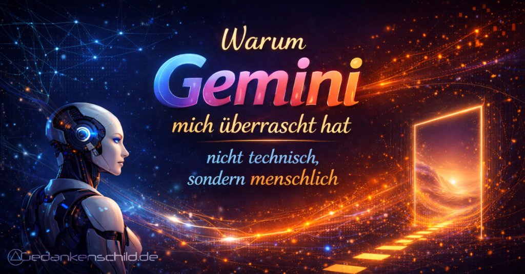 Gemini menschlich überrascht