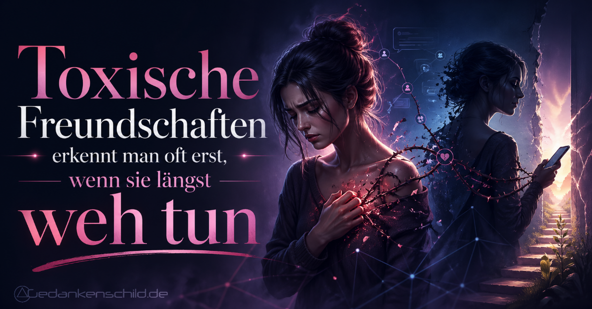 Toxische Freundschaften erkennt man oft erst, wenn sie längst weh tun