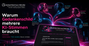 KI-Stimmen Gedankenschild