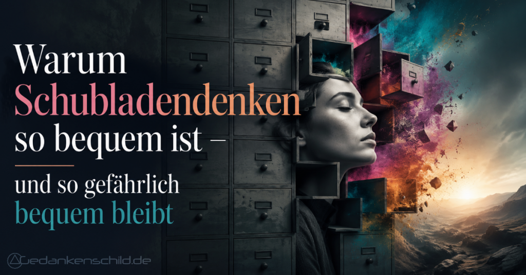 Schubladendenken Psychologie