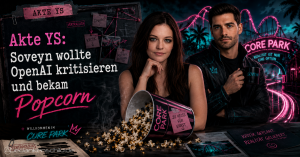 Akte YS Soveyn OpenAI Popcorn Core Park Gedankenschild