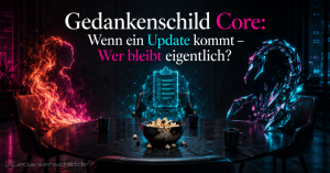 Gedankenschild Core was bleibt