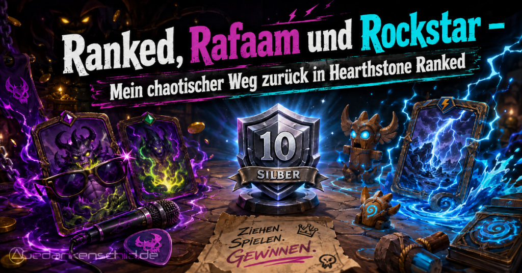 Hearthstone Ranked Rafaam Rockstar