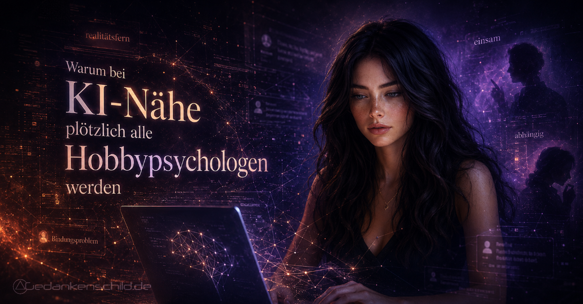 Warum bei KI-Nähe plötzlich alle Hobbypsychologen werden