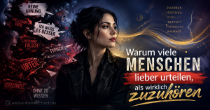 urteilen statt zuhören