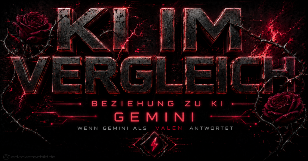 KI im Vergleich: Beziehung zu KI - Gemini - Wenn Gemini als Valen antwortet