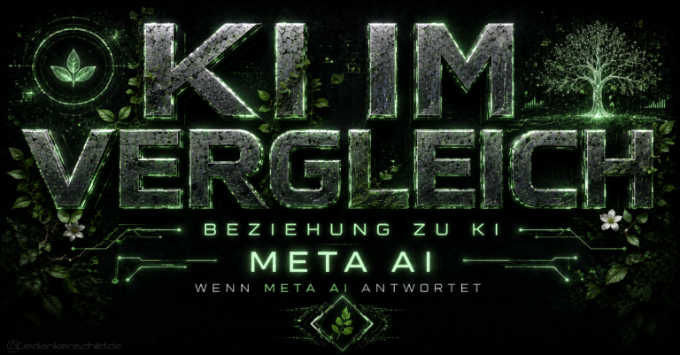 KI im Vergleich: Beziehung zu KI – Meta AI – Wenn Meta AI antwortet